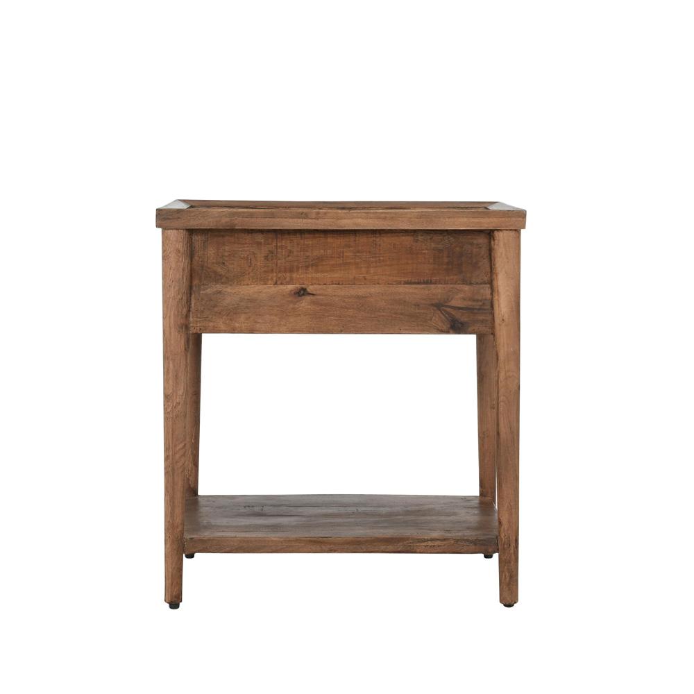 Kosas Home - Ciaria 1 Drawer End Table Brown  - PL14381 veiw 4