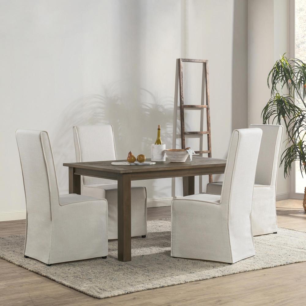 Kosas Home - Driftwood Reclaimed Pine 60in Dining Table  - 51030670 veiw 6