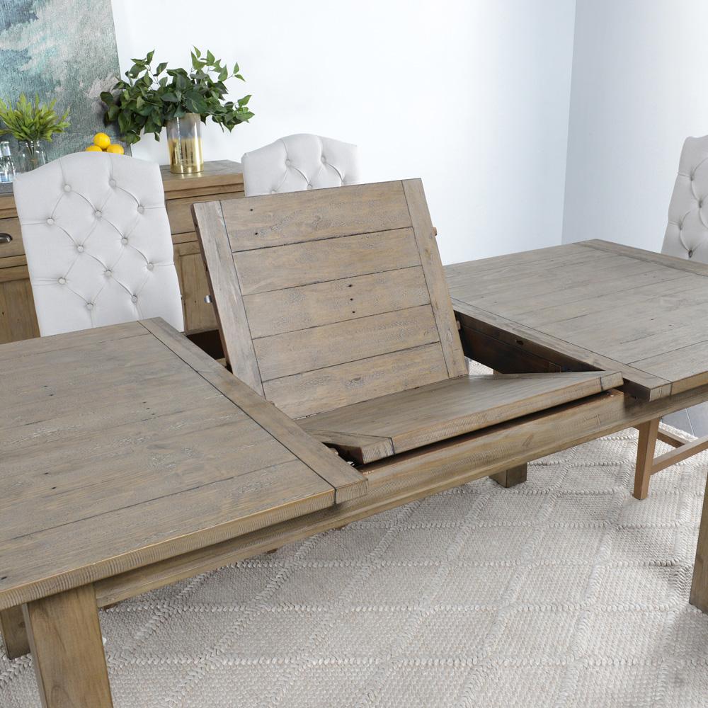 Kosas Home - Driftwood Reclaimed Pine 94in Extension Dining Table - 51030641 view 4