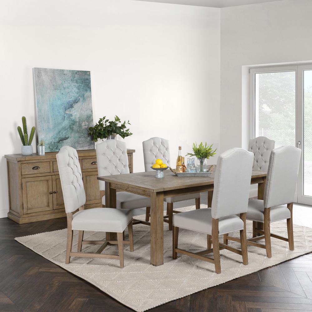 Kosas Home - Driftwood Reclaimed Pine 94in Extension Dining Table - 51030641 view 5