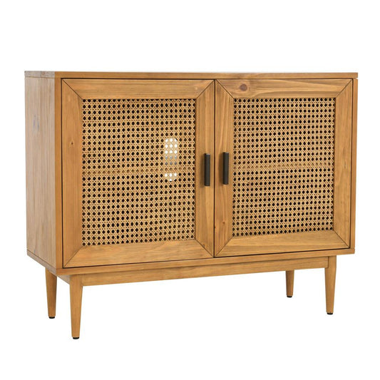 Kosas Home - Edris 2-Door Wood Accent Cabinet in Natural - 52004010 veiw 1