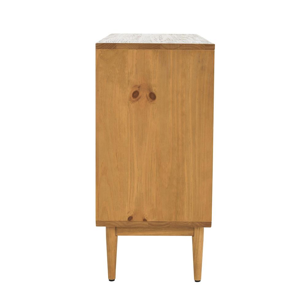 Kosas Home - Edris 2-Door Wood Accent Cabinet in Natural - 52004010 veiw 3