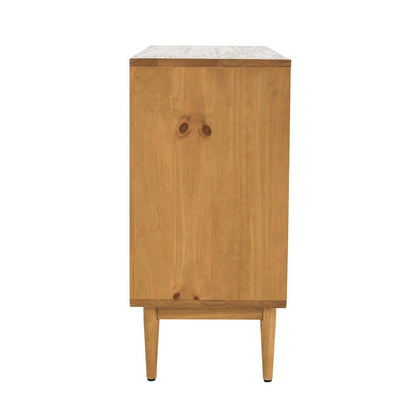 Kosas Home - Edris 2-Door Wood Accent Cabinet in Natural - 52004010 veiw 3
