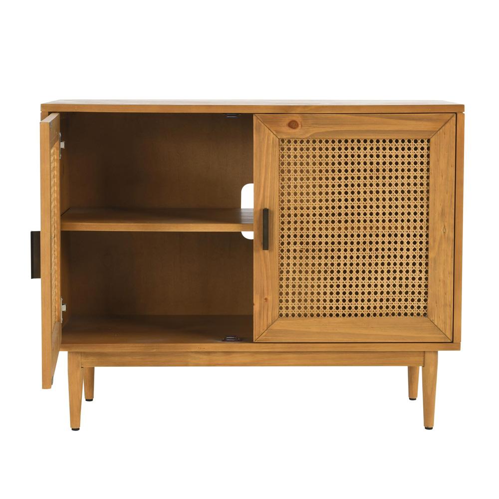 Kosas Home - Edris 2-Door Wood Accent Cabinet in Natural - 52004010 veiw 4