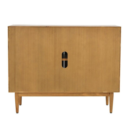 Kosas Home - Edris 2-Door Wood Accent Cabinet in Natural - 52004010 veiw 5