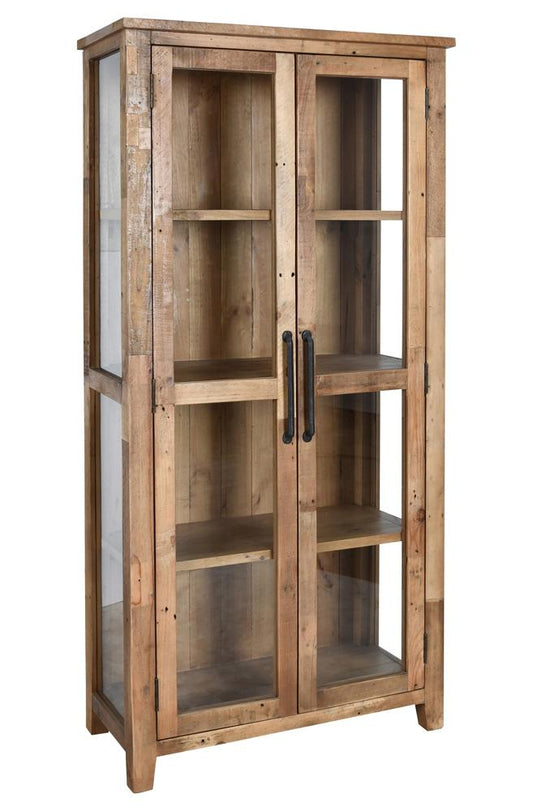 Kosas Home - Emma Reclaimed Pine Display Cabinet  - 52003909 veiw 1