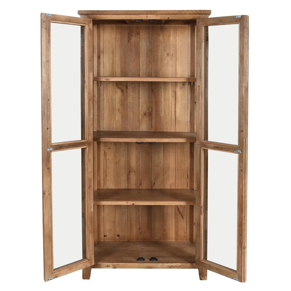 Kosas Home - Emma Reclaimed Pine Display Cabinet  - 52003909 veiw 3
