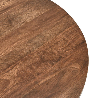 Kosas Home - Emma Table Set of 2 Nesting Tables in Natural Brown  - 51005898 veiw 4