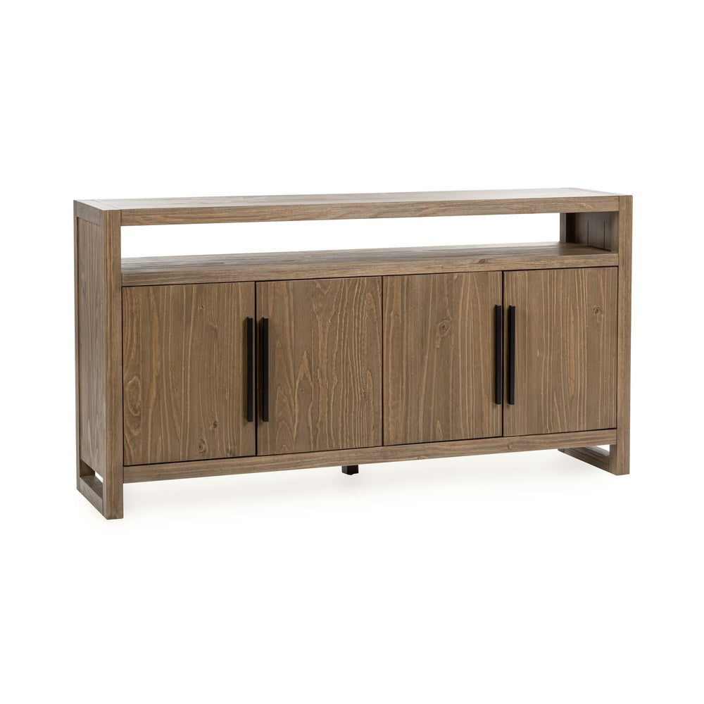 Kosas Home - Fenmore 4-Door Pine Wood Sideboard Buffet - Honey Brown - 52004205 view 1