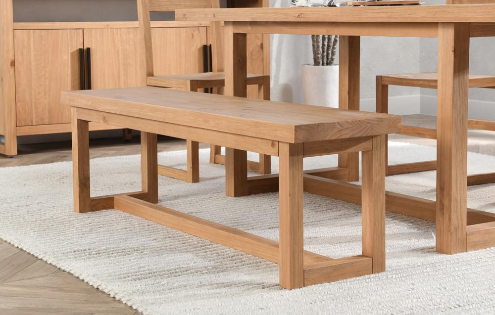 Kosas Home - Fenmore Dining Bench Natural  - 53004605 veiw 5