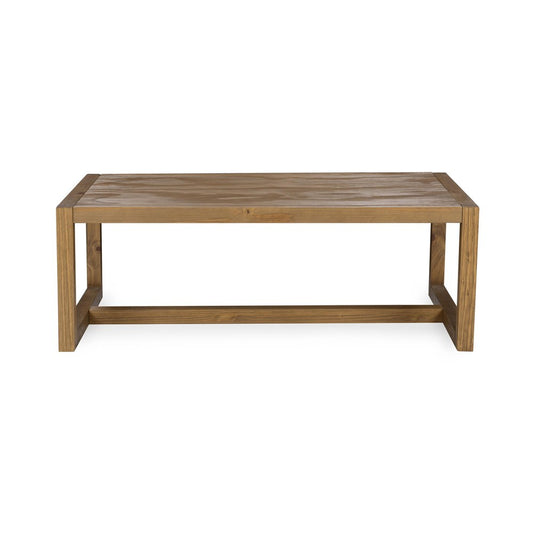 Kosas Home - Fenmore Pine Wood Coffee Table - Honey Brown - 51031724 view 2