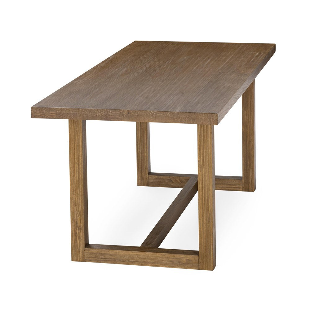 Kosas Home - Fenmore Pine Wood Dining Table - Honey Brown - 51031726 view 3