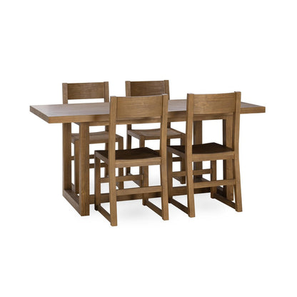 Kosas Home - Fenmore Pine Wood Dining Table - Honey Brown - 51031726 view 6