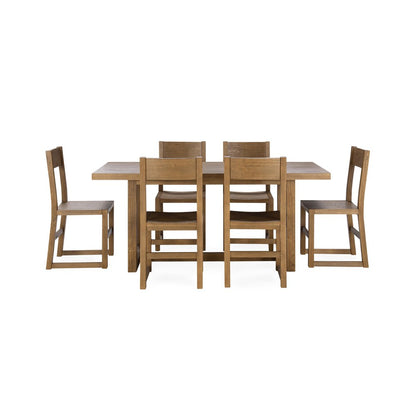 Kosas Home - Fenmore Pine Wood Dining Table - Honey Brown - 51031726 view 9