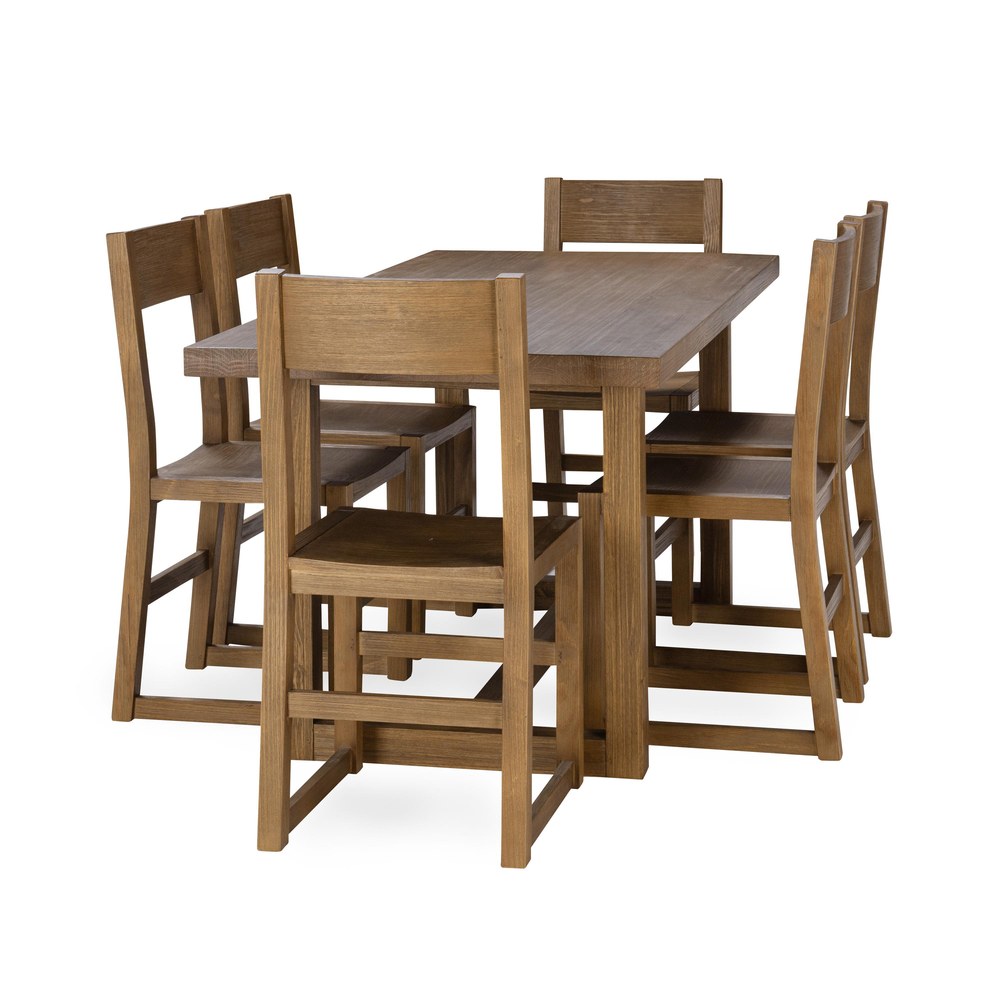Kosas Home - Fenmore Pine Wood Dining Table - Honey Brown - 51031726 view 11