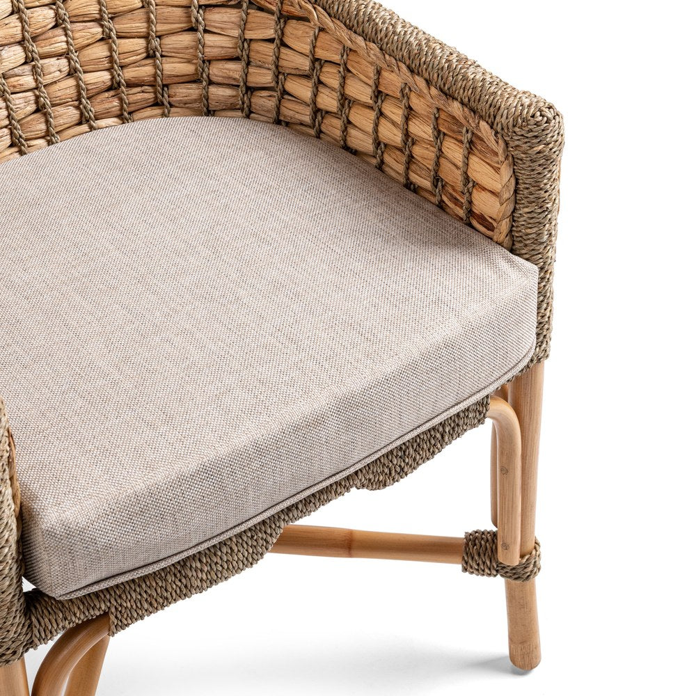 Kosas Home - Nuevo Arm Chair - Natural Honey, Cream - 53051435 view 6
