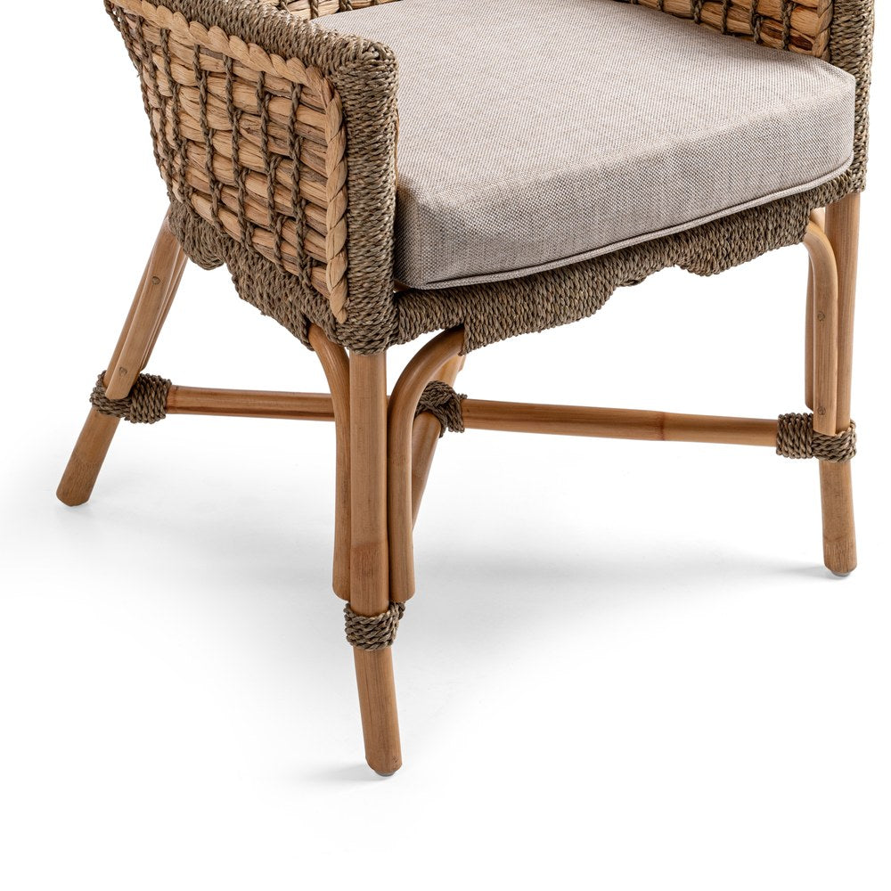 Kosas Home - Nuevo Arm Chair - Natural Honey, Cream - 53051435 view 7