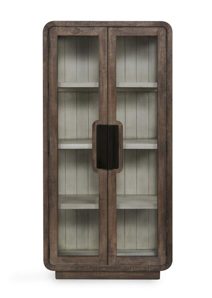 Kosas Home - Ollie Display Cabinet in Dark Brown - 52004131 veiw 2