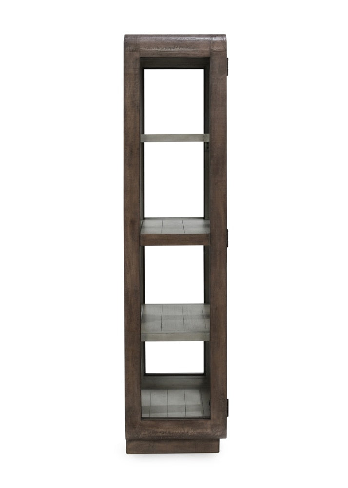 Kosas Home - Ollie Display Cabinet in Dark Brown - 52004131 veiw 3