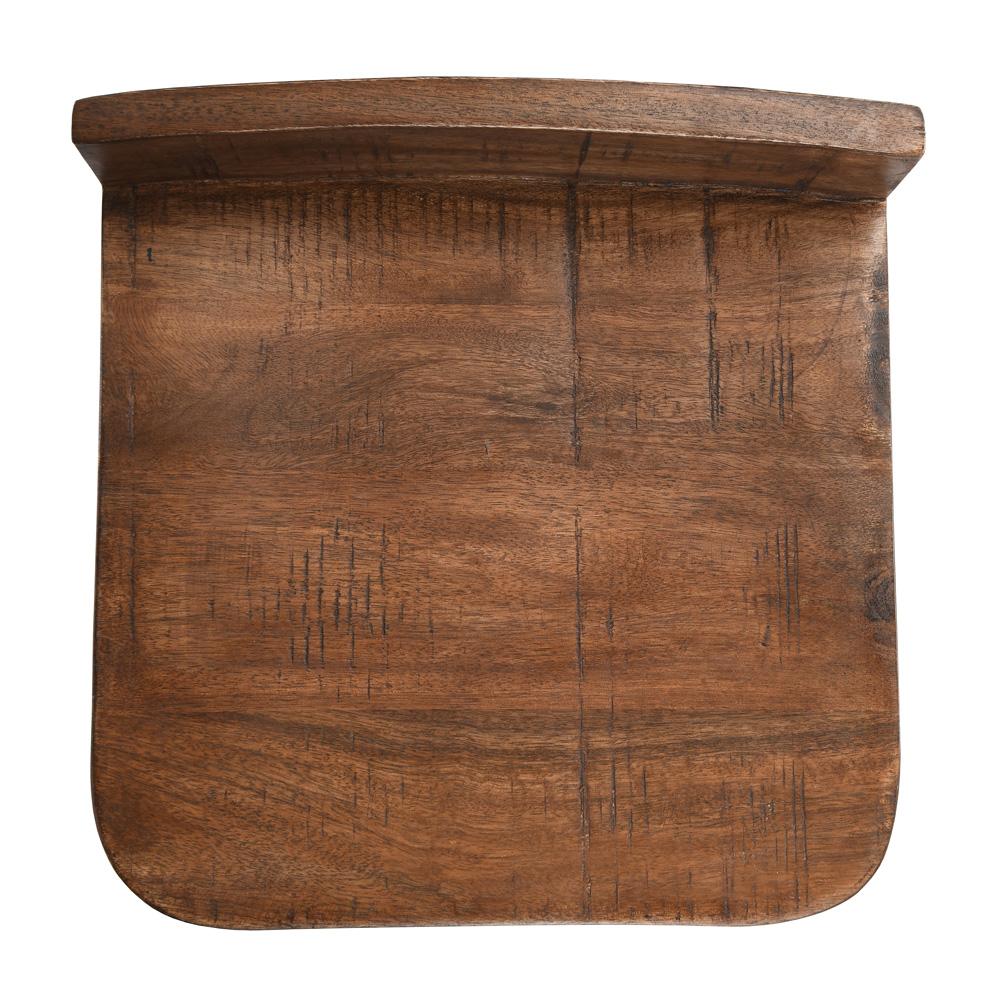 Kosas Home - Pennie 27in Industrial Solid Wood Brown Counter stool Set of 2  - 53051608 veiw 6