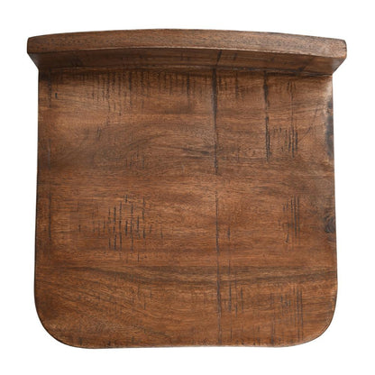 Kosas Home - Pennie 27in Industrial Solid Wood Brown Counter stool Set of 2  - 53051608 veiw 6