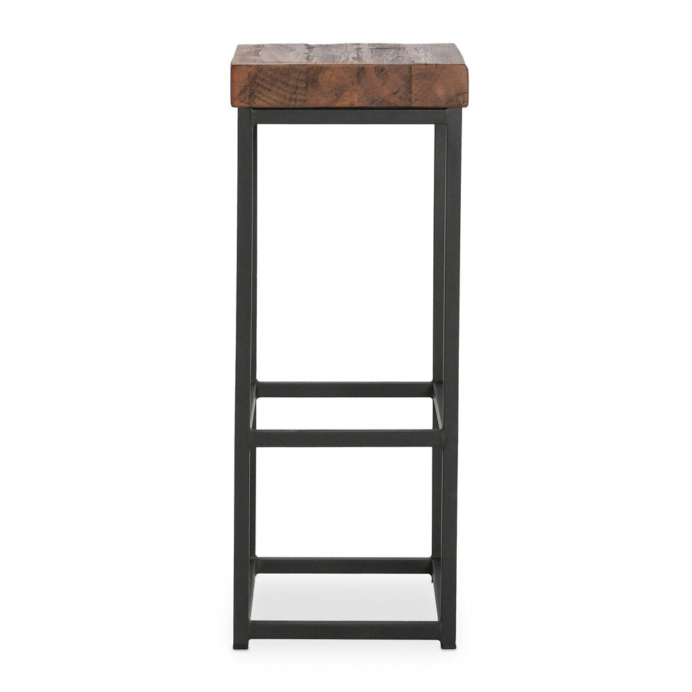 Kosas Home - Porter Reclaimed Pine Barstool  - PL14763 veiw 3