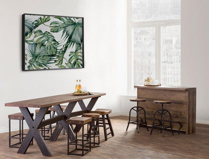 Kosas Home - Porter Reclaimed Pine Counter stool  - PL14783 veiw 2