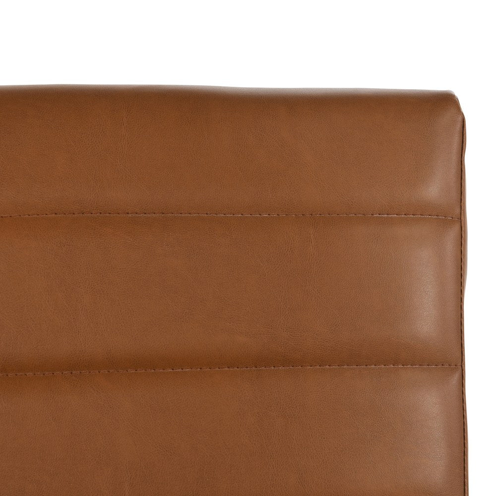 Kosas Home - Seville Bar Stool 30" Brown - Cognac, Black Base - 53005349 view 5