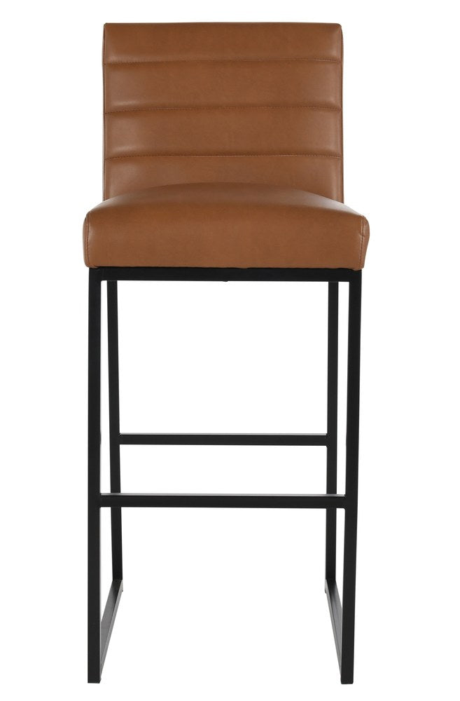 Kosas Home - Seville Bar Stool 30" Brown - Cognac, Black Base - 53005349 view 7