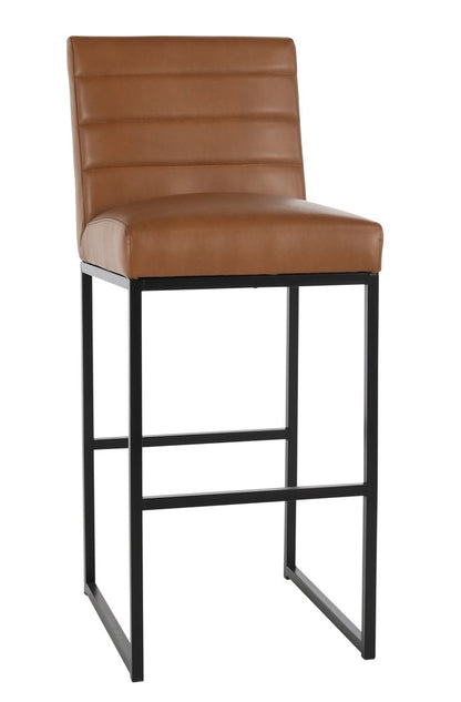 Kosas Home - Seville Bar Stool 30" Brown - Cognac, Black Base - 53005349 view 8