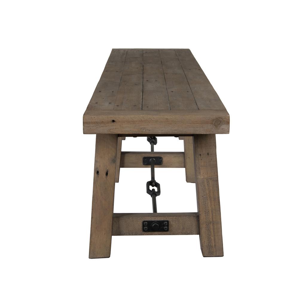 Kosas Home - Tuscany Reclaimed Pine 74” Bench  - 53004177 veiw 3