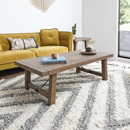 Kosas Home - Tuscany Reclaimed Pine Coffee Table  - 51030830 veiw 6