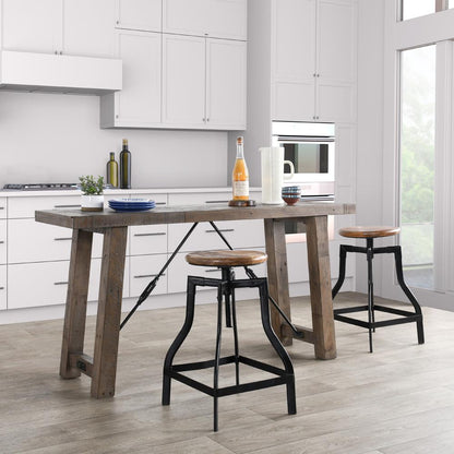 Kosas Home - Tuscany Reclaimed Pine Console Table  - 51030832 veiw 6