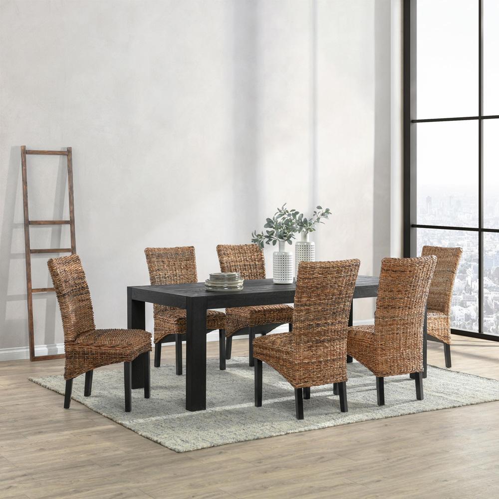 Kosas Home - Windsor Chair  Rattan Brown Dining Chairs Set of 2  - 53005466 veiw 6