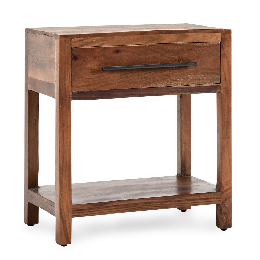 Kosas Home - Wren One-Drawer End Table in Natural Brown  - 51011702 veiw 1