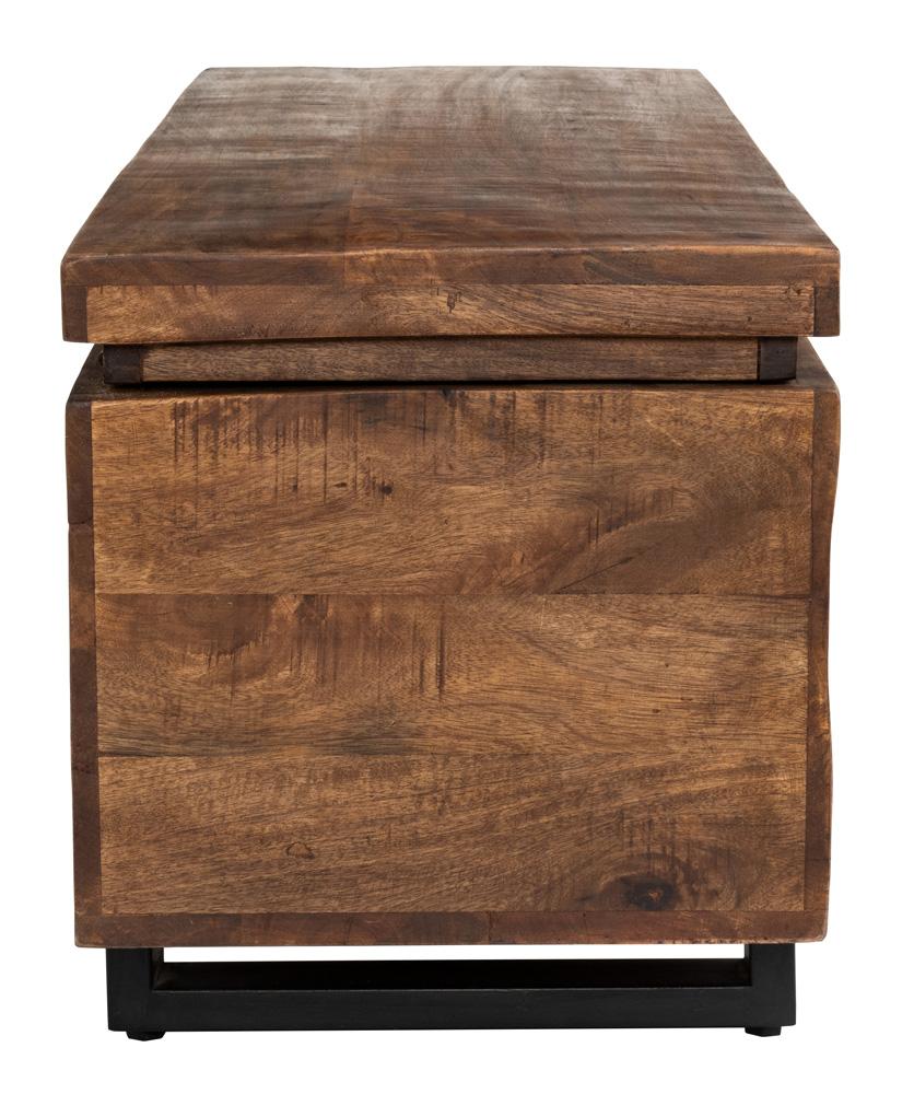 Kosas Home - Zoe Storage Trunk Honey Brown - PL14152 veiw 3