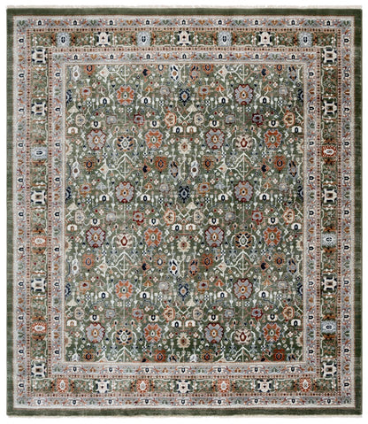 Lauren Ralph Lauren - Lauren Ralph Lauren 1182 Green /Grey Rust - 4" X 6" - LRL1182Y-4 view 1