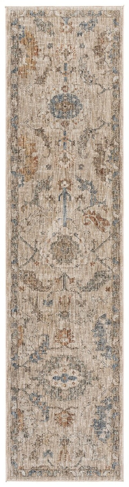 Lauren Ralph Lauren - Lauren Ralph Lauren Flora 1851B Beige / Rust Blue - 2" X 8" - LRL1851B-28 view 1