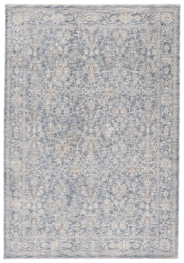 Lauren Ralph Lauren - Lauren Ralph Lauren Flora 1855M Blue / Ivory Beige - 8" X 10" - LRL1855M-8 view 1