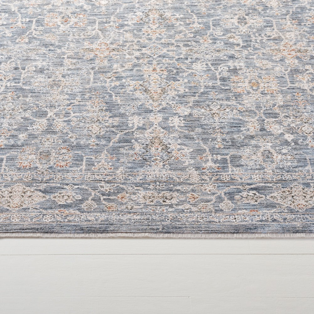 Lauren Ralph Lauren - Lauren Ralph Lauren Flora 1855M Blue / Ivory Beige - 8" X 10" - LRL1855M-8 view 3