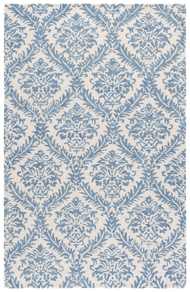 Lauren Ralph Lauren - Lrl 6607M Blue Ivory - 4" X 6" - LRL6607M-4 view 1