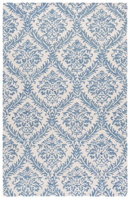 Lauren Ralph Lauren - Lrl 6607M Blue Ivory - 9" X 12" - LRL6607M-9 view 1