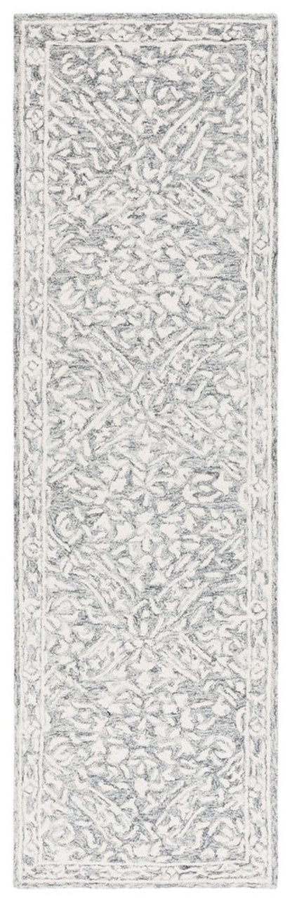 Lauren Ralph Lauren - Lrl 6935F Olivier Grey Ivory - 2" X 5" - LRL6935F-25 view 1