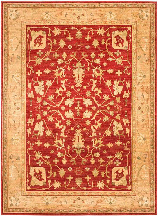 Lauren Ralph Lauren - Oushak Rug - 4 X 5-7in - Red / Beige veiw 1