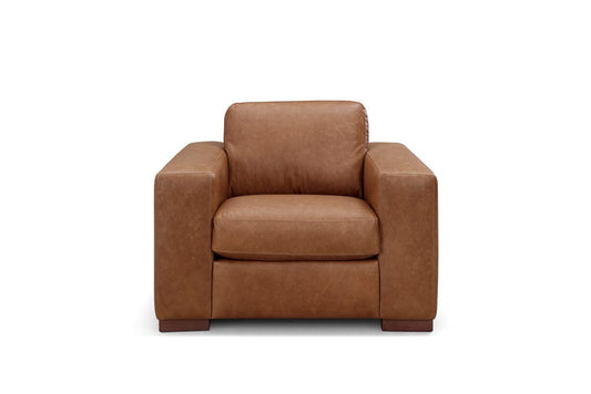 Leather Italia USA - 2014 Inglewood Chair B5800A Vintage Brown Derby  - 1020-2014-01B5800A view 1