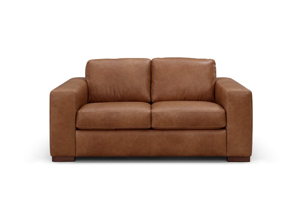 Leather Italia USA - 2014 Inglewood Loveseat B5801A Vintage Brown Cigar  - 1020-2014-02B5801A view 1