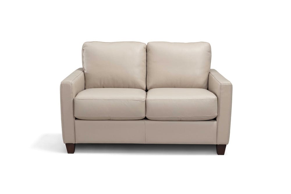Leather Italia USA - 2724 Millbrook Loveseat M12291A Taupe Plain 100  - 1020-2724-02M12291A view 1