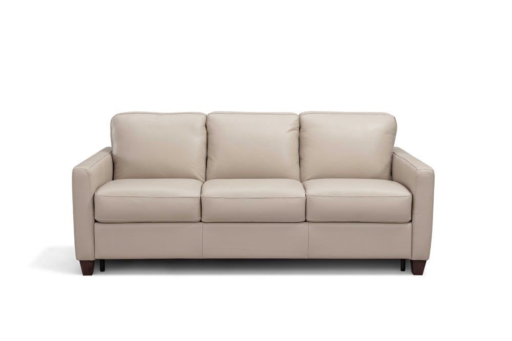 Leather Italia USA - 2724 Millbrook Sofa M12291A Taupe Plain 100 Top  - 1020-2724-03M12291A view 1