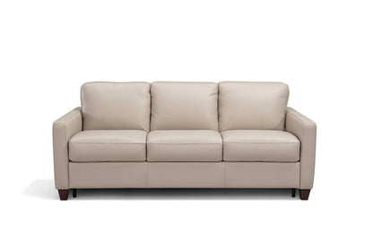 Leather Italia USA - 2724 Millbrook Sofa M12291A Taupe Plain 100 Top  - 1020-2724-03M12291A view 1