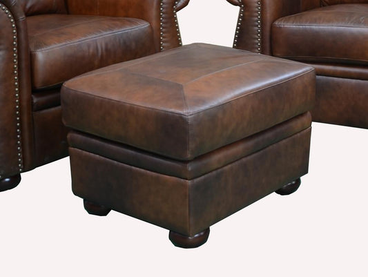 Leather Italia Usa - 6110 Arizona Ottoman 04234 Marco - 1444-6110-0004234 veiw 1